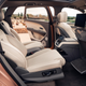 Fancy airline style seats in a wildly expensive luxury SUV